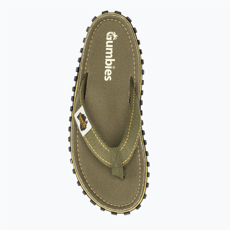 Infradito Gumbies Islander khaki 5