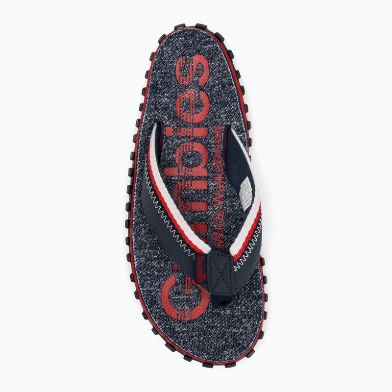Gumbies Cairns infradito rosso 4