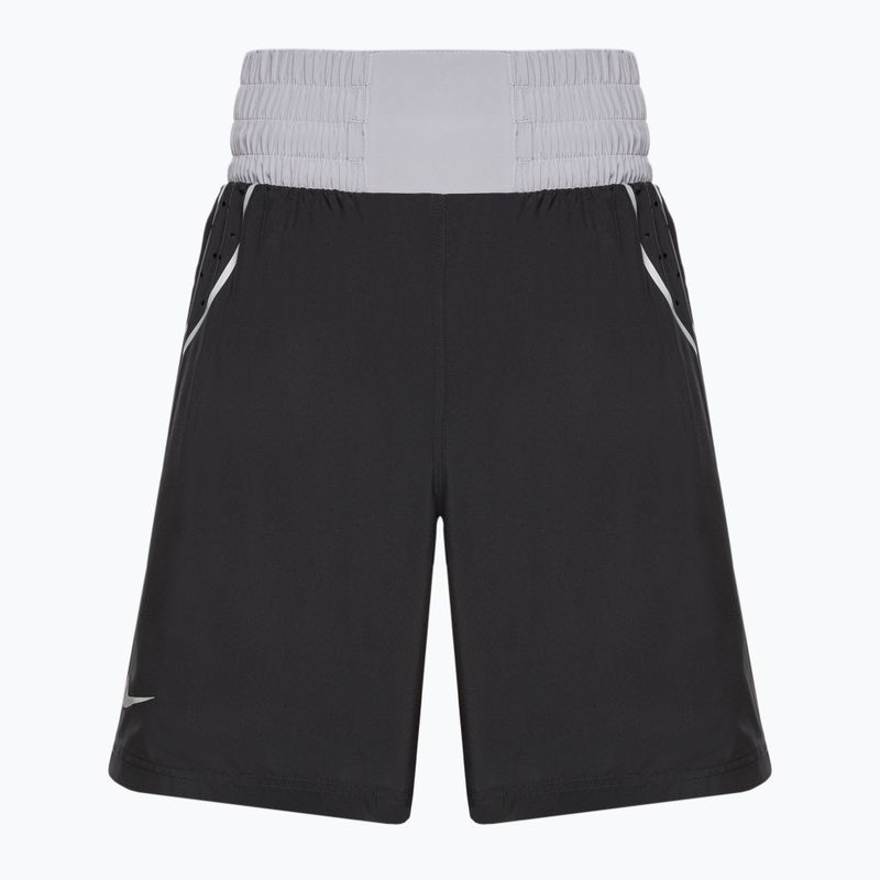 Pantaloncini da boxe Nike da uomo, nero/bianco