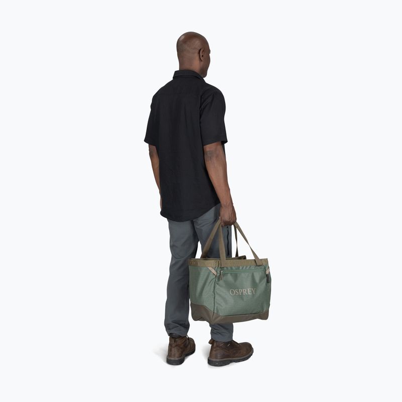 Osprey Transporter Gear Tote 28 l pine leaf / earl grey borsa da viaggio 5