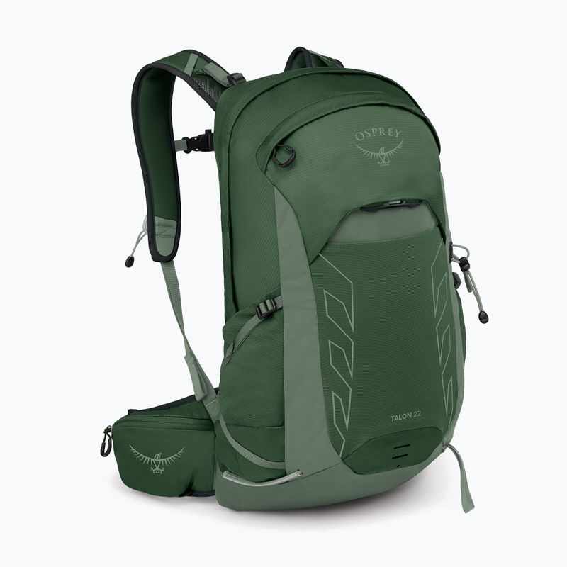 Zaino da trekking Osprey Talon 22 l verde canopy / pine leaf da uomo 2