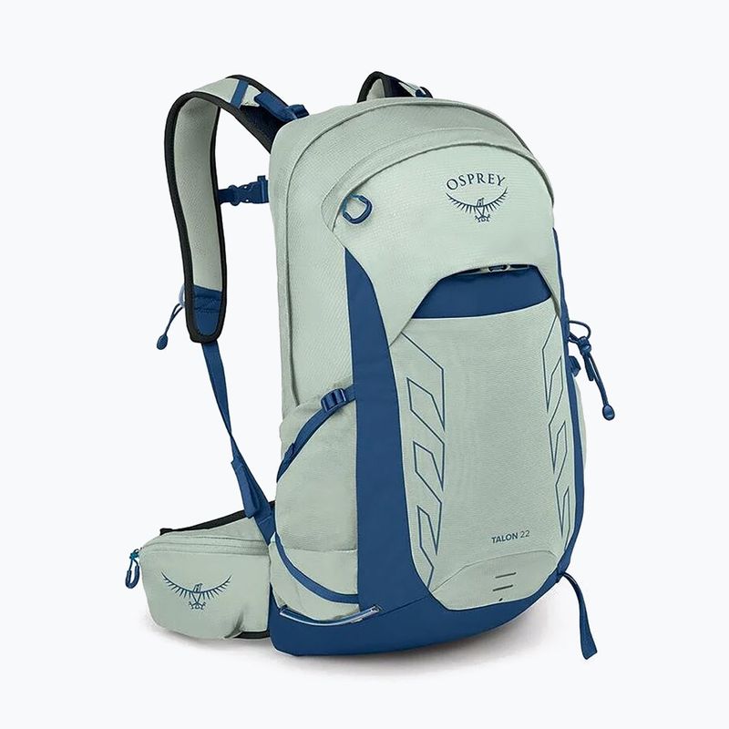Zaino da trekking da uomo Osprey Talon 22 l frosty mint green night shift 2