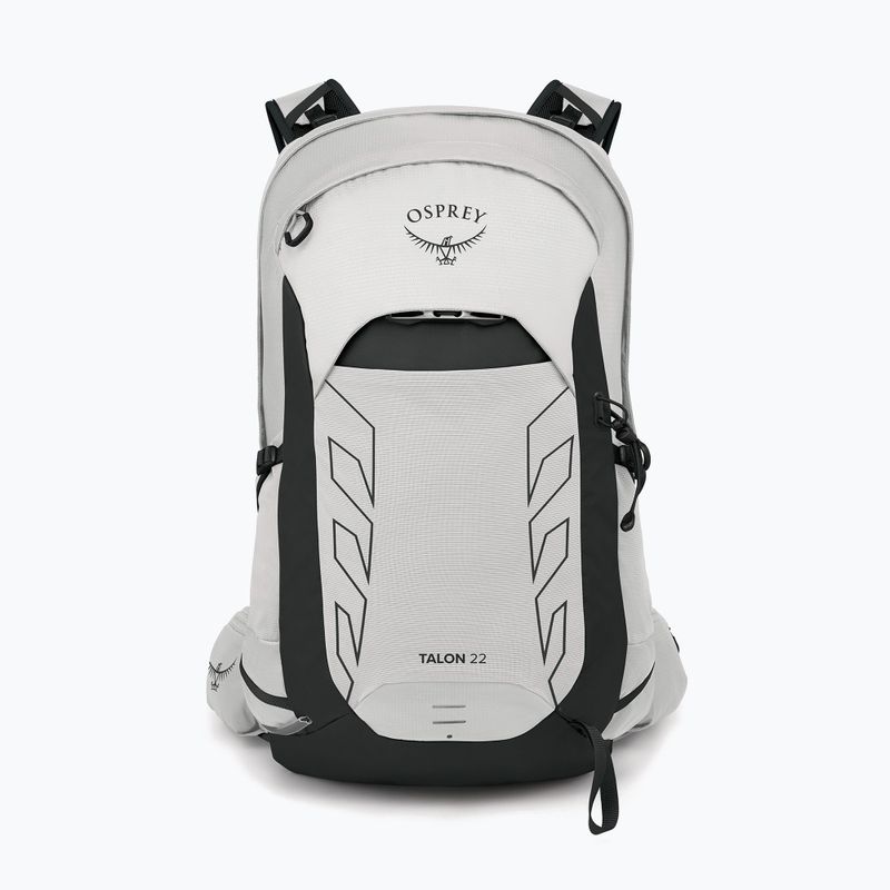 Zaino da trekking da uomo Osprey Talon 22 l bianco / nero