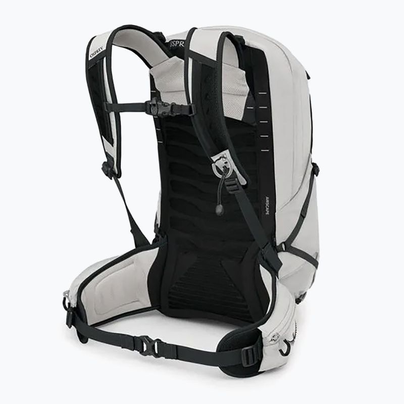 Zaino da trekking da uomo Osprey Talon 22 l bianco / nero 2