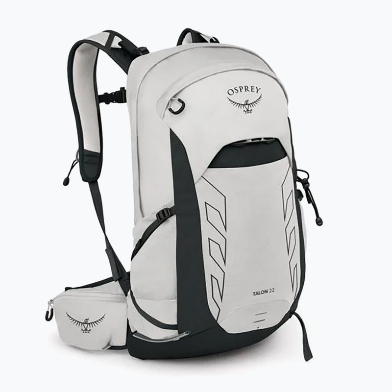 Zaino da trekking da uomo Osprey Talon 22 l bianco / nero 3