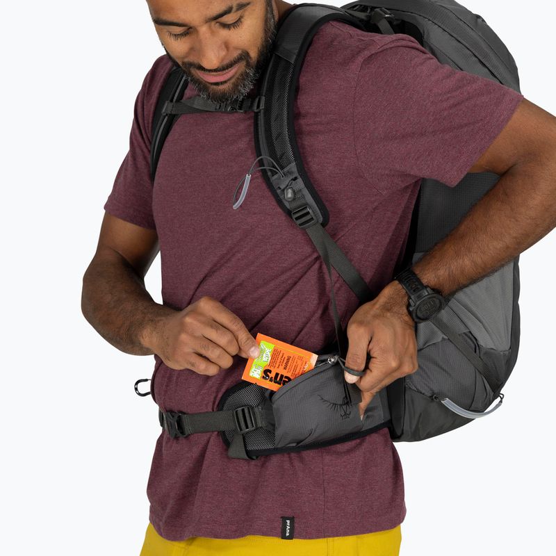 Zaino da trekking Osprey Talon 26 l da uomo grigio fantasma / carbone scuro 8