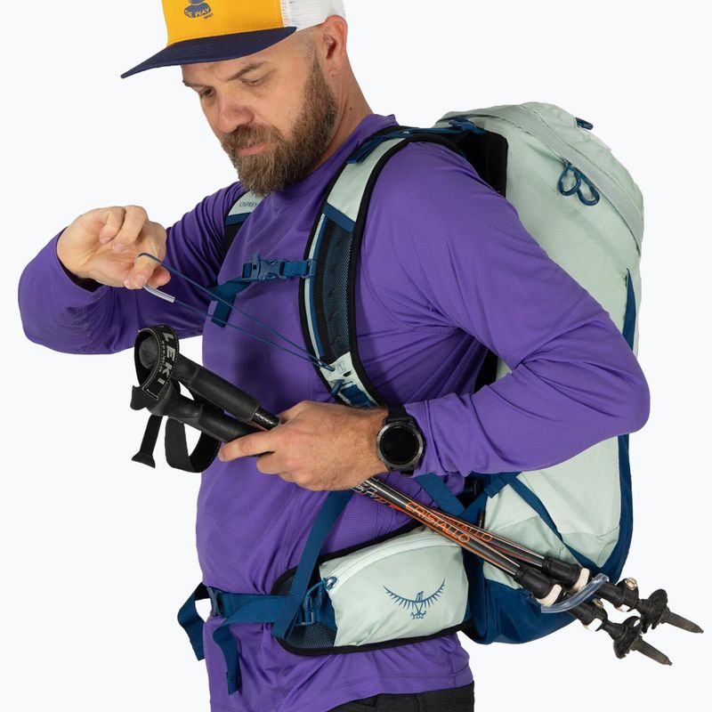 Zaino da trekking Osprey Talon 26 l da uomo verde menta gelata / turno di notte 10