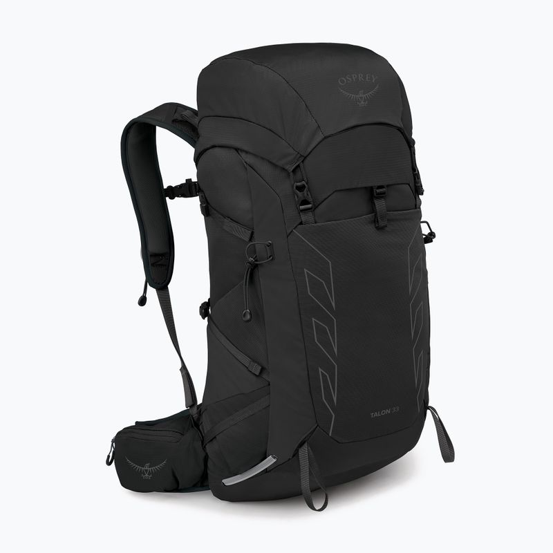 Zaino da trekking Osprey Talon 33 l nero/grigio carbone da uomo 2