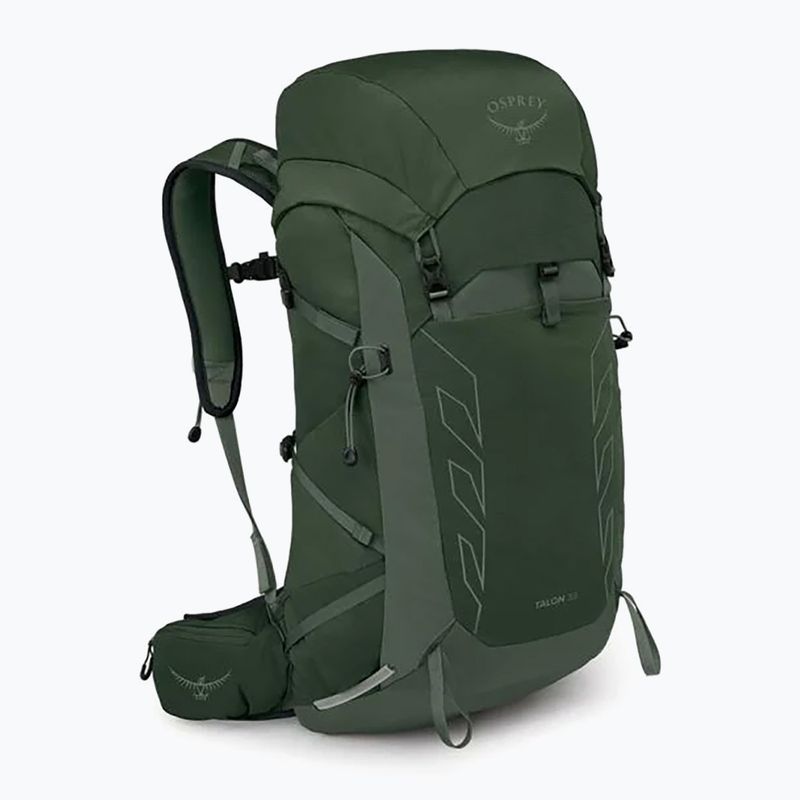 Zaino da escursionismo Osprey Talon 33 l verde canopy/foglia di pino per uomo