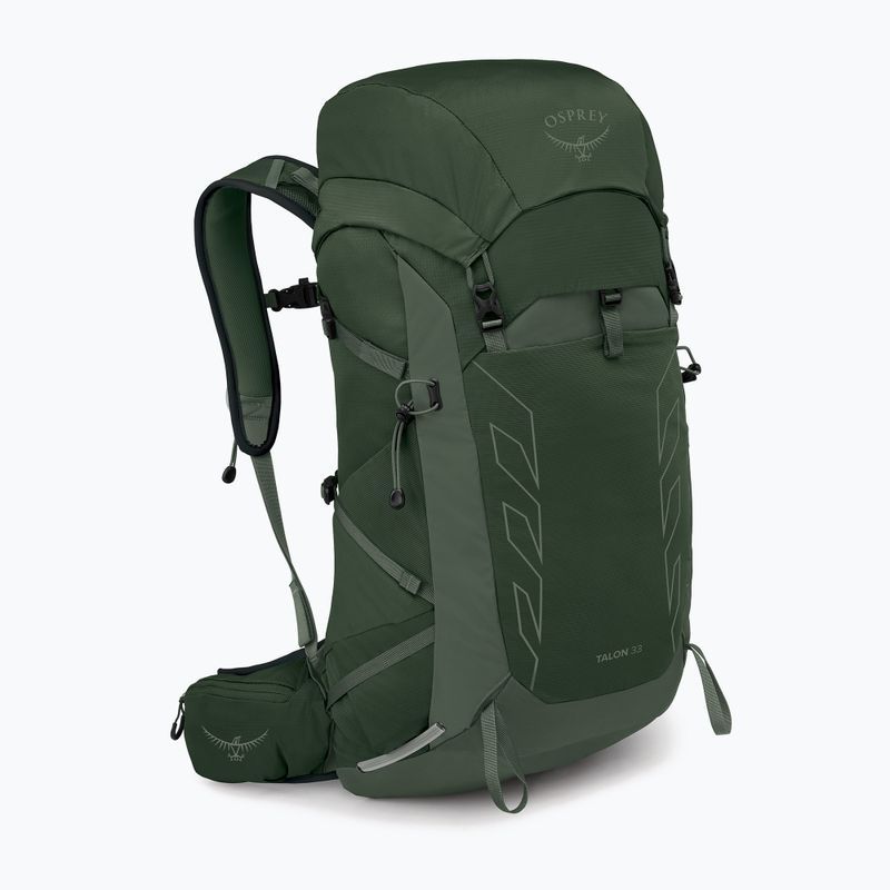 Zaino da escursionismo Osprey Talon 33 l verde canopy/foglia di pino per uomo