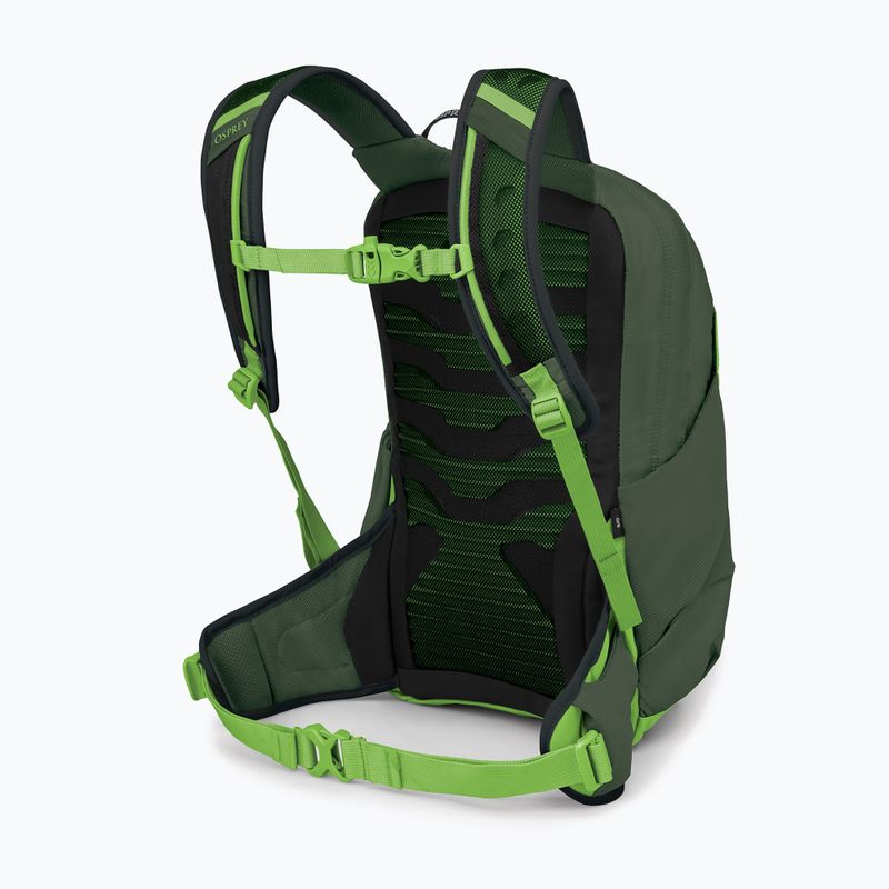 Zaino da trekking Osprey Talon Jr 11 l verde canopy per bambini 3