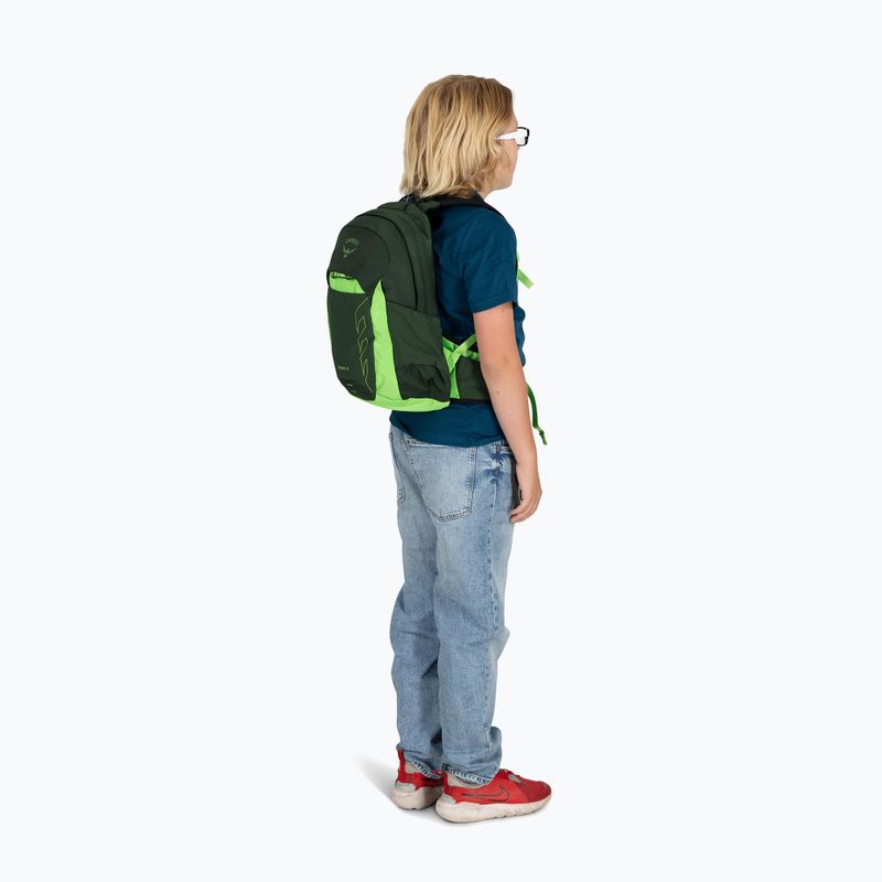 Zaino da trekking Osprey Talon Jr 11 l verde canopy per bambini 6