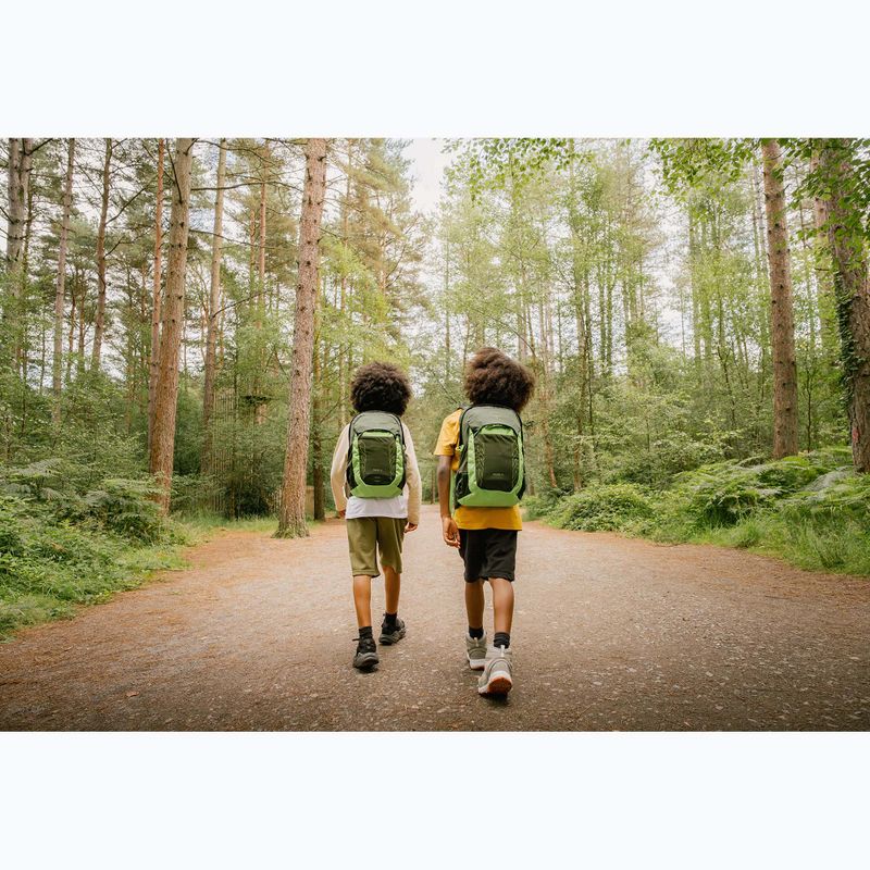 Zaino da trekking Osprey Talon Jr 11 l verde canopy per bambini 8