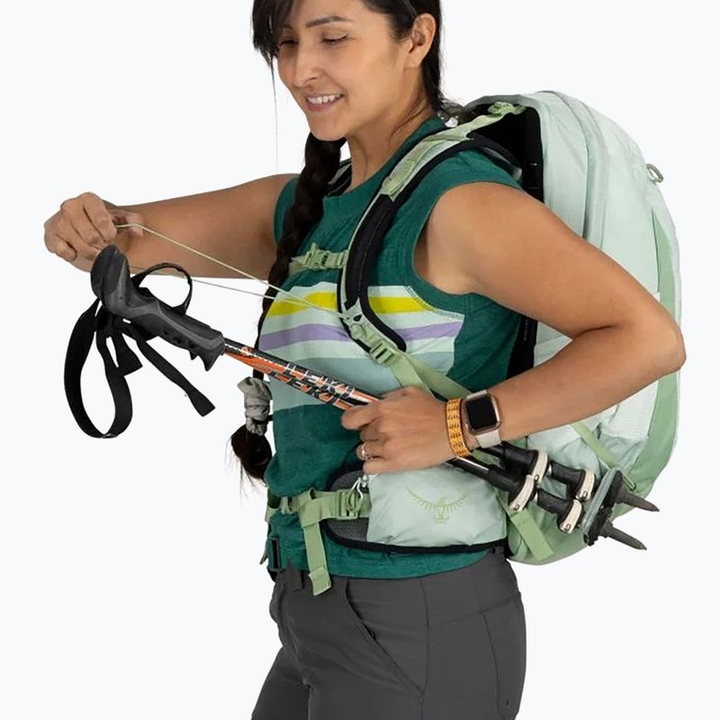 Zaino da trekking da donna Osprey Tempest 22 l verde menta / botanica 6