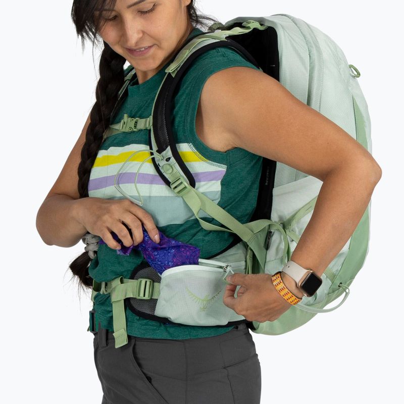 Zaino da trekking da donna Osprey Tempest 22 l verde menta / botanica 8