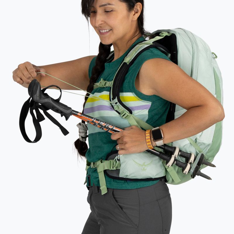 Zaino da trekking da donna Osprey Tempest 22 l verde menta / botanica 9