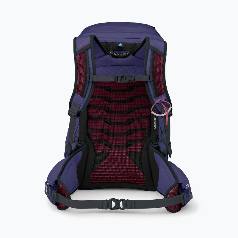 Zaino da trekking Osprey Tempest 26 l deep fig / hotspot pink donna 3