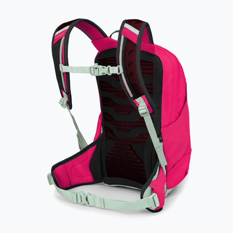 Zaino da trekking Osprey Talon Jr 11 l rosa hotspot per bambini 3