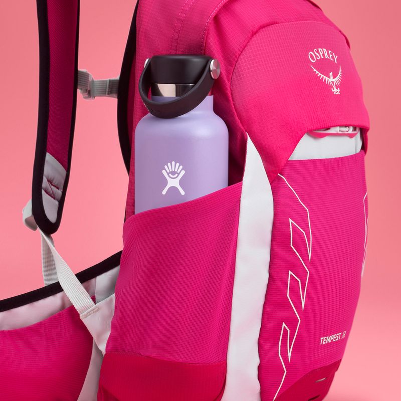 Zaino da trekking Osprey Talon Jr 11 l rosa hotspot per bambini 8