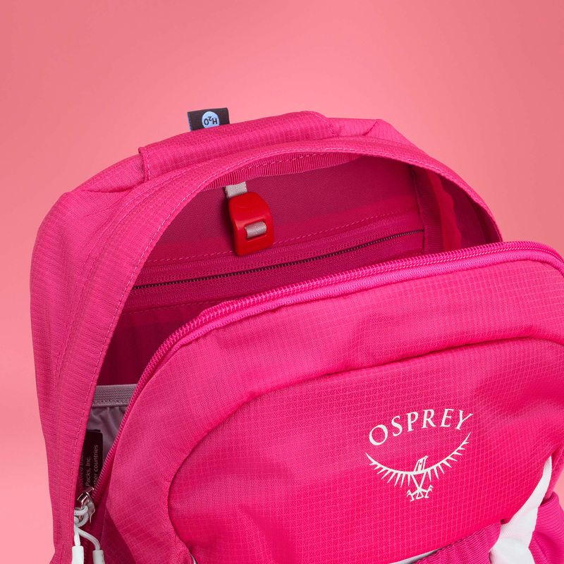 Zaino da trekking Osprey Talon Jr 11 l rosa hotspot per bambini 9
