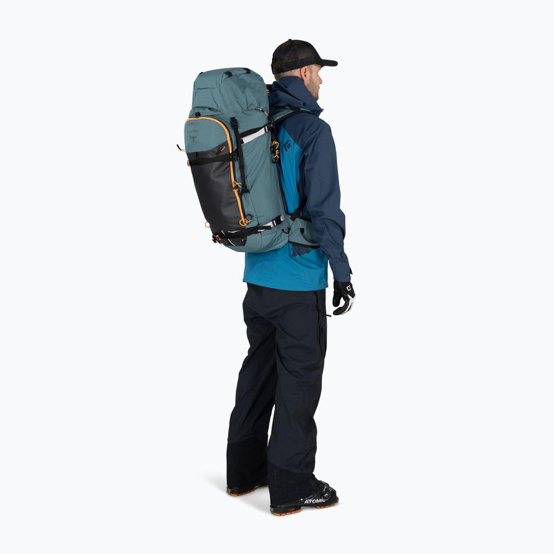 Zaino da scialpinismo Osprey Soelden 45 l cascade blue/raven black 7