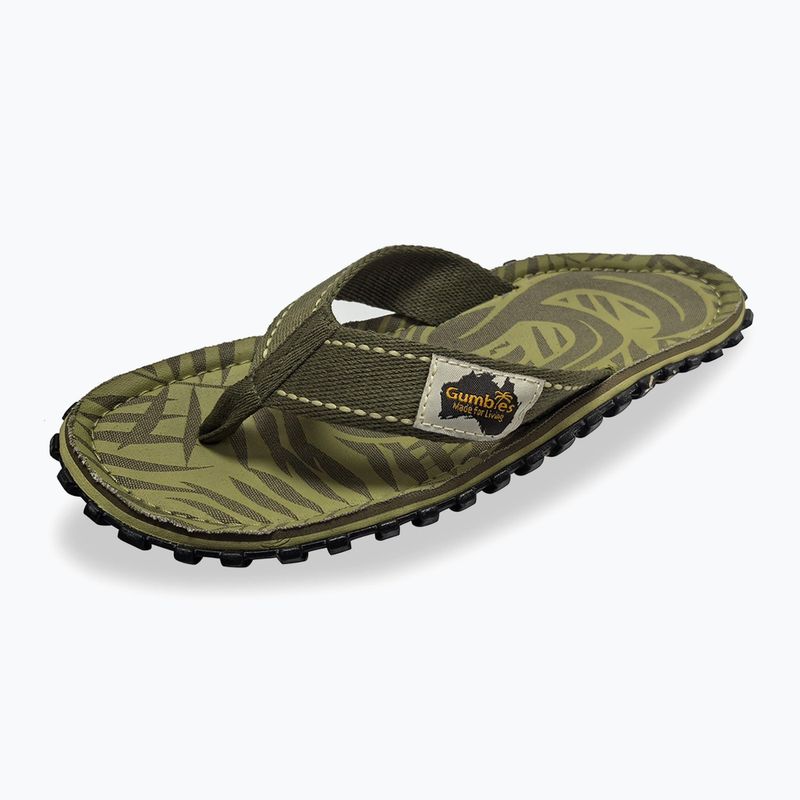 Infradito Gumbies Islander kaki