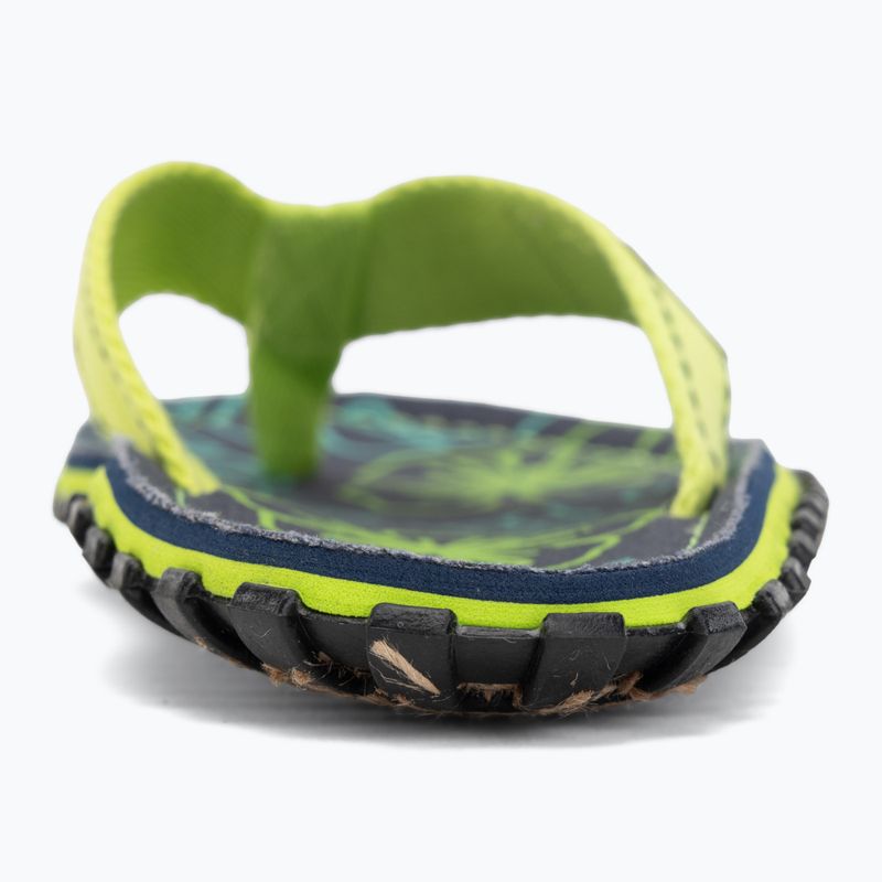 Infradito Gumbies Islander lime hibiscus 6