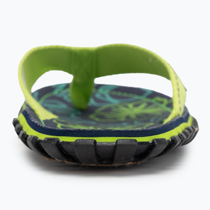 Infradito Gumbies Islander lime hibiscus 6