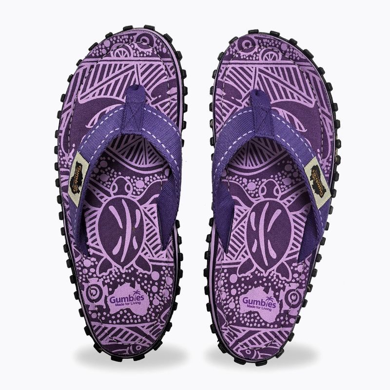 Gumbies Islander, infradito firmate viola 3
