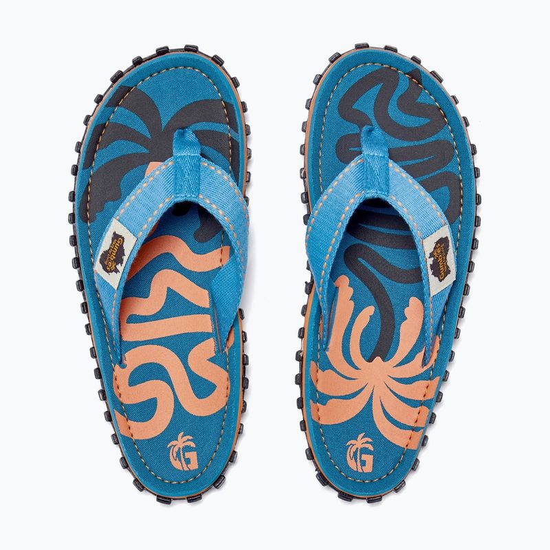 Infradito Gumbies Islander blue palmetto 4