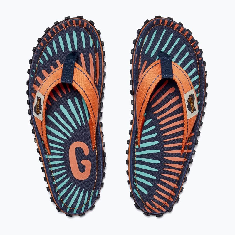 Infradito Gumbies Islander tangerine burst 4