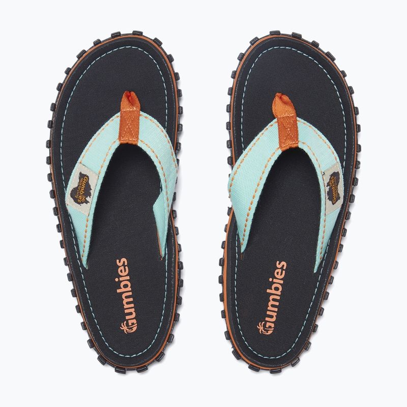 Infradito Gumbies Islander tricolor black 4