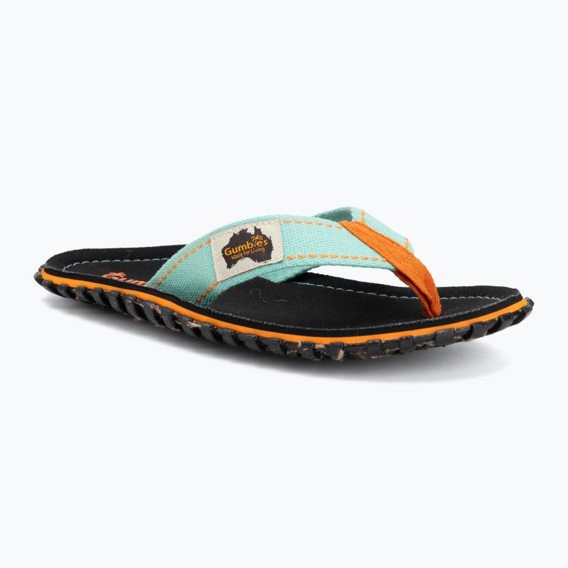Infradito Gumbies Islander tricolor black