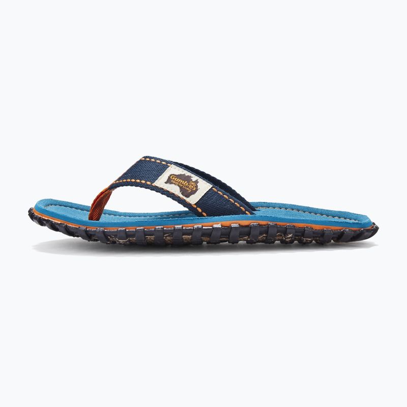 Infradito Gumbies Islander tricolor blue 2