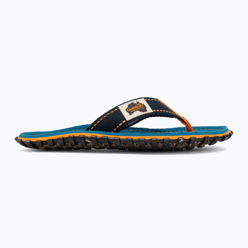 Infradito Gumbies Islander tricolor blue 2
