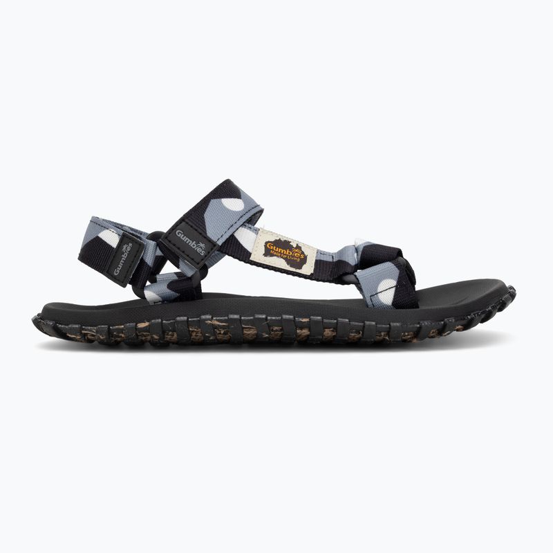 Sandali Gumbies Scrambler Black/Grey 2