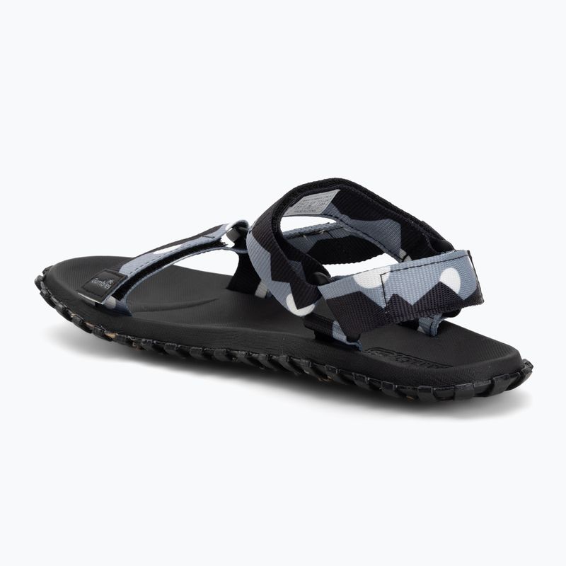 Sandali Gumbies Scrambler Black/Grey 3