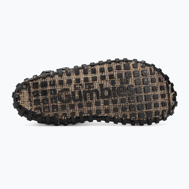 Sandali Gumbies Scrambler Black/Grey 4