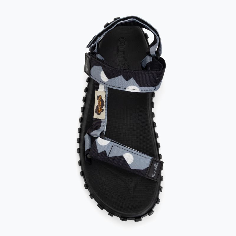 Sandali Gumbies Scrambler Black/Grey 5