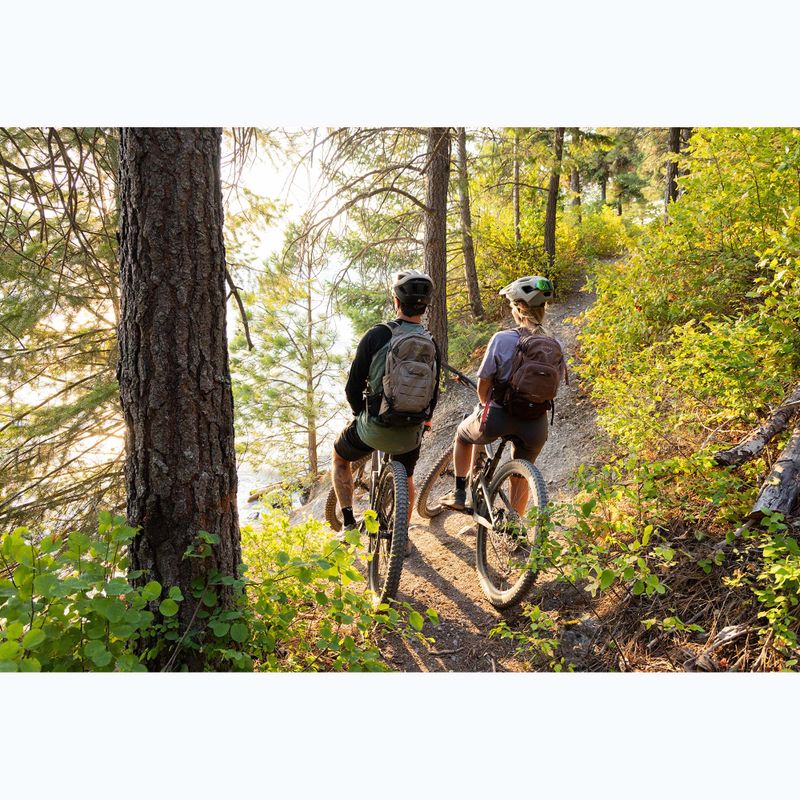 Zaino da bicicletta Osprey Raptor 14 + serbatoio da 2,5 litri grigio pediment 15