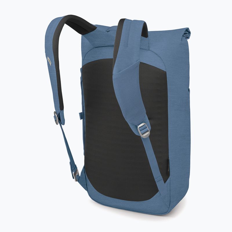 Zaino urbano Osprey Arcane Roll Top 22 l nirvana blue heather 3