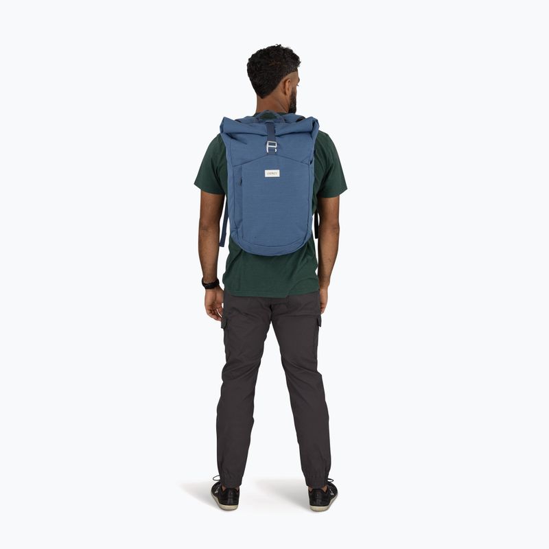 Zaino urbano Osprey Arcane Roll Top 22 l nirvana blue heather 8