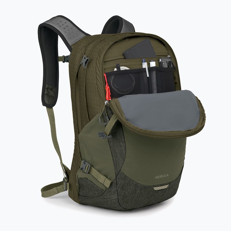 Zaino urbano Osprey Nebula 32 l moss green/earl grey heather 5