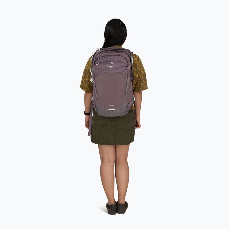 Zaino urbano Osprey Nebula 32 l graphite/purple heather 9