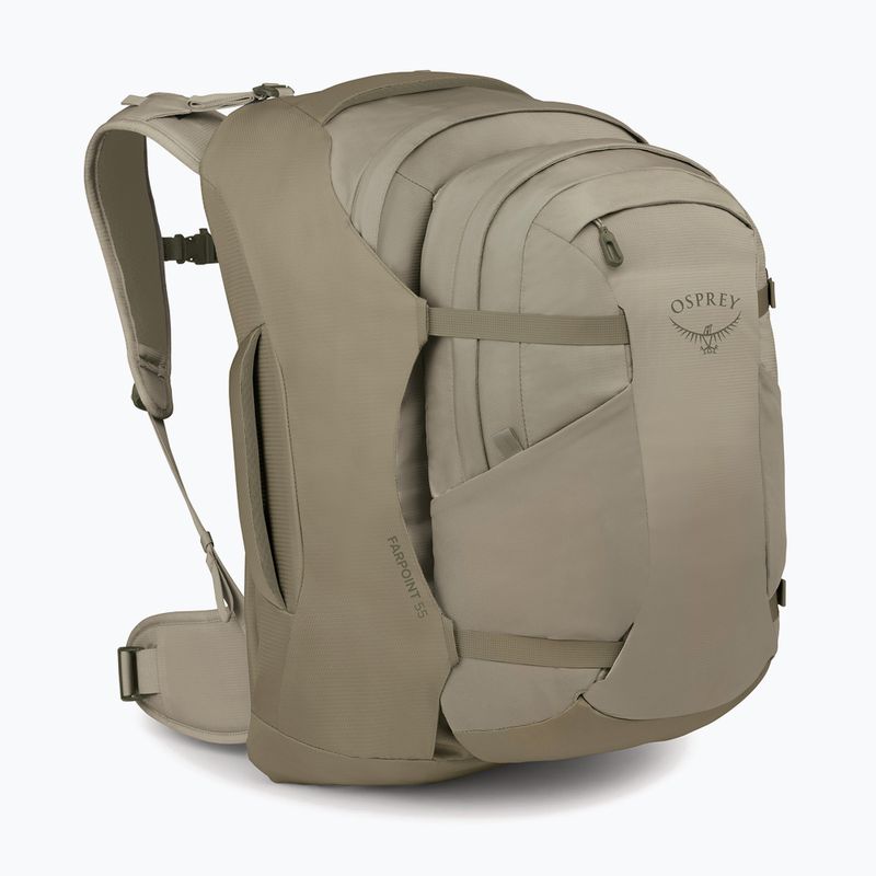 Zaino da trekking Osprey Farpoint 55 l sawdust tan 2