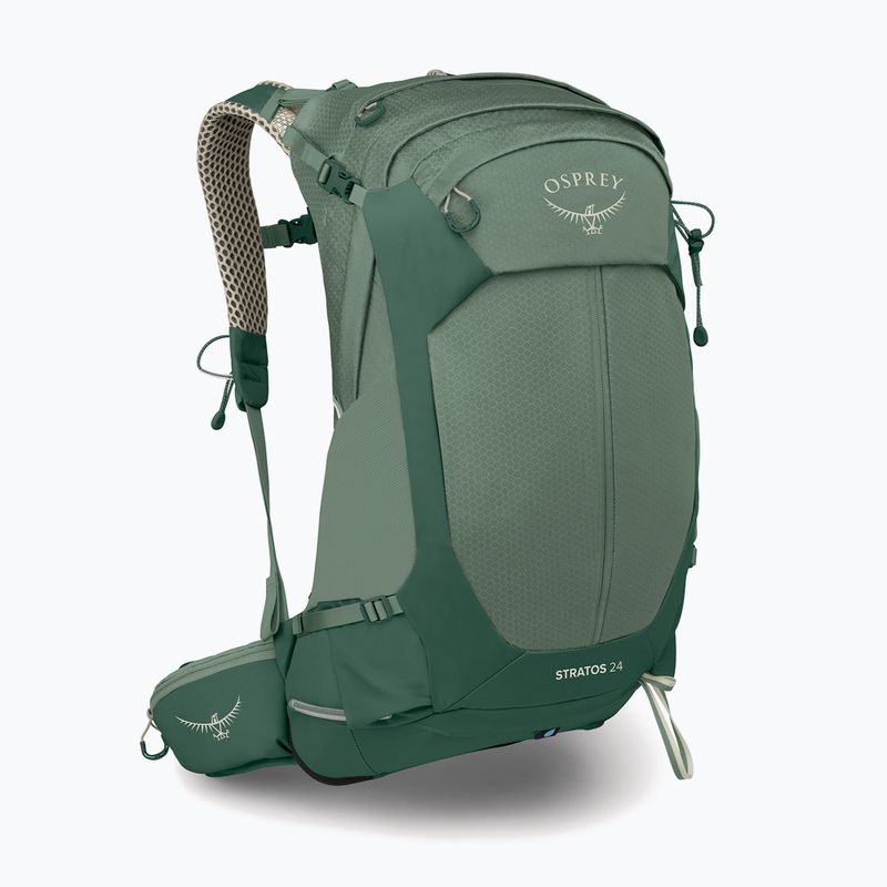 Zaino da trekking da uomo Osprey Stratos 24 l pine leaf 2