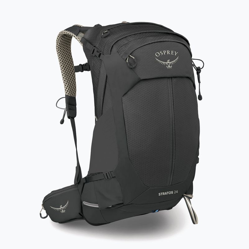 Zaino da trekking da uomo Osprey Stratos 24 l raven black 2