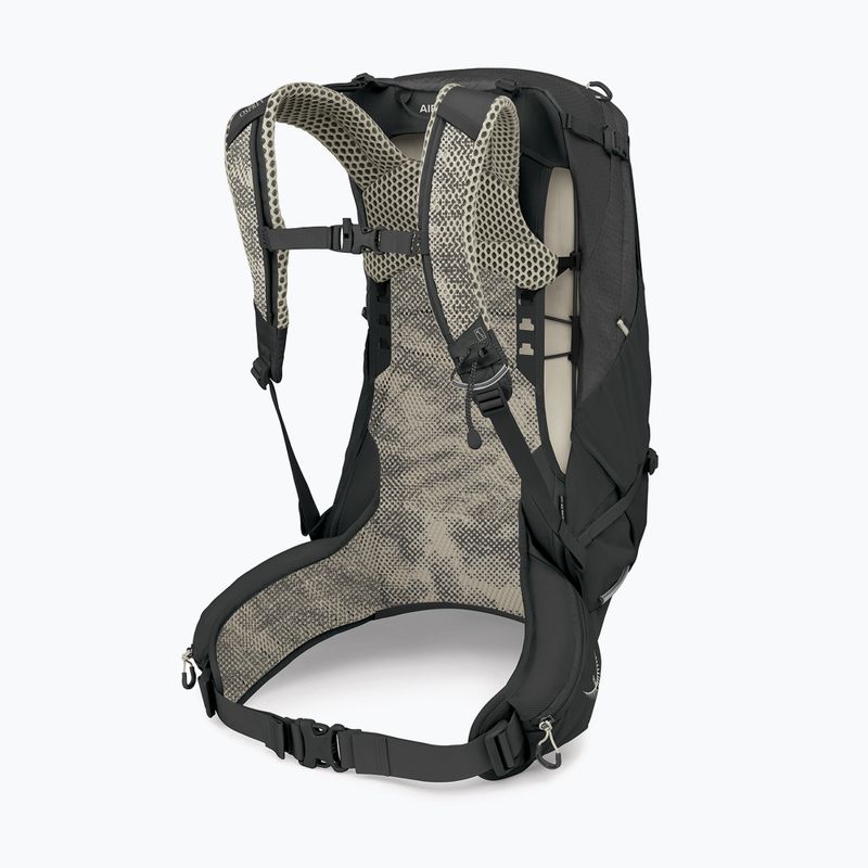 Zaino da trekking da uomo Osprey Stratos 24 l raven black 4