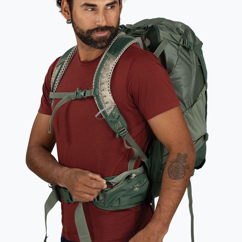 Zaino da trekking da uomo Osprey Stratos 34 l pine leaf 11