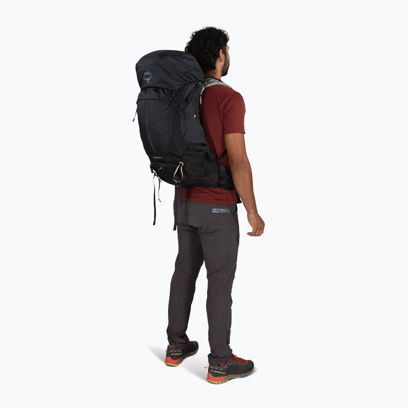 Zaino da trekking da uomo Osprey Stratos 36 l raven black 9